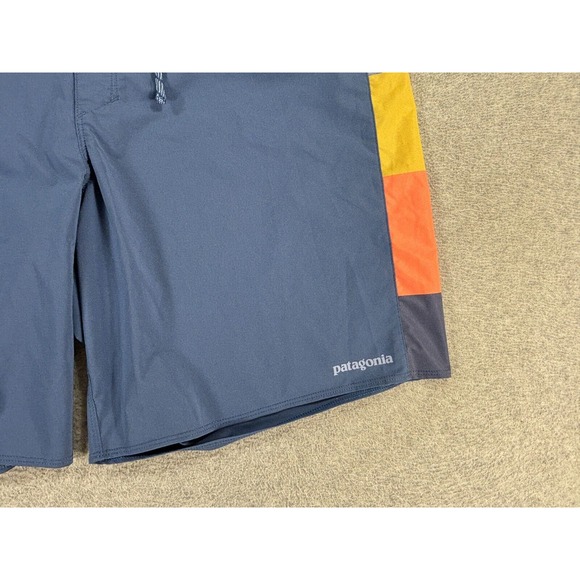 Patagonia Hydropeak Surf Swim Board Shorts (Men's 40) Blue - 9" - Picture 2 of 10